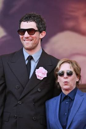Cannes The Mastermind Premiere AM Josh O Connor and Kelly Reichardt attending The Mastermind Premiere in Cannes, France on May 23, 2025 as part of the 78th Cannes Film Festival. Photo by Aurore Marechal ABACAPRESS.COM Cannes France  Copyright: xMarechalxAurore ABACAx
