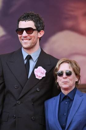 Cannes The Mastermind Premiere AM Josh O Connor and Kelly Reichardt attending The Mastermind Premiere in Cannes, France on May 23, 2025 as part of the 78th Cannes Film Festival. Photo by Aurore Marechal ABACAPRESS.COM Cannes France  Copyright: xMarechalxAurore ABACAx