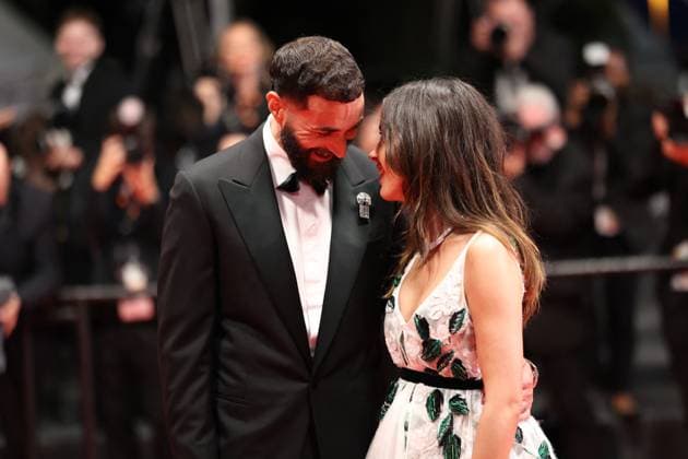Cannes - 13 Jours 13 Nuits Red Carpet Karim Benzema and Lyna Khoudri attend the 13 Jours 13 Nuits red carpet at the 78th annual Cannes Film Festival at Palais des Festivals on May 23, 2025 in Cannes, France. Photo by Jerome Domine ABACAPRESS.COM Cannes France  Copyright: xDominexJerome ABACAx