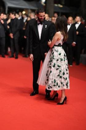 Cannes - 13 Jours 13 Nuits Red Carpet Karim Benzema and Lyna Khoudri attend the 13 Jours 13 Nuits red carpet at the 78th annual Cannes Film Festival at Palais des Festivals on May 23, 2025 in Cannes, France. Photo by Jerome Domine ABACAPRESS.COM Cannes France  Copyright: xDominexJerome ABACAx