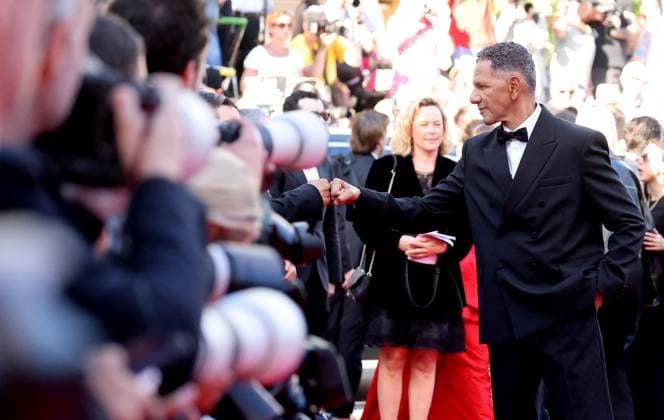 Montée des marches du film The Mastermind lors du 78ème Festival International du Film de Cannes Roschdy Zem Montée des marches du film The Mastermind lors du 78ème Festival International du Film de Cannes, au Palais des Festivals à Cannes Le 23 mai 2025 Jacovides Moreau Bestimage Red carpet for the movie The Mastermind during the 78th Cannes International Film Festival at the Palais des Festivals in Cannes, France On may 23th 2025 Cannes France  Copyright: xJACOVIDES-MOREAUx xBESTIMAGExJACOVIDES-MOREAUx xBESTIMAGEx