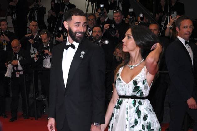 Cannes, 78th Cannes Film Festival 2025, Red Carpet film: 13 Jours 13 Nuits In the photo: Karim Benzema, Lyna Khoudri  Copyright: xTerenghi Ipax xipa-agency.netx xPoolxPhotoxEventsx05x IPA_Agency_IPA58148229