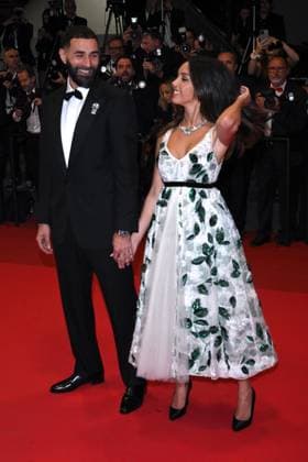 Cannes, 78th Cannes Film Festival 2025, Red Carpet film: 13 Jours 13 Nuits In the photo: Karim Benzema, Lyna Khoudri  Copyright: xTerenghi Ipax xipa-agency.netx xPoolxPhotoxEventsx05x IPA_Agency_IPA58148276