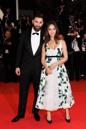M Karim Benzema et sa compagne Lyna Khoudri lors de la montée des marches du film 13 jours 13 nuits lors du 78ème Festival International du Film de Cannes Karim Benzema and his companion Lyna Khoudri during the ascent of the steps for the film 13 jours 13 nuits during the 78th Cannes International Film Festival On may 23th 2025 Cannes France Jacovides Moreau Bestimage Red carpet for the movie 13 jours 13 nuits during the 78th Cannes International Film Festival at the Palais des Festivals in Cannes, France On may 23th 2025 Cannes France  Copyright: xJACOVIDES-MOREAUx xBESTIMAGExJACOVIDES-MOREAUx xBESTIMAGEx