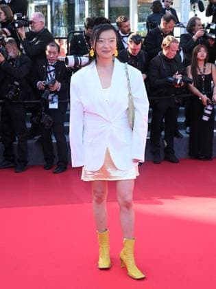 Cannes, 78th Cannes Film Festival 2025 - Evening 11 - Red Carpet of the film THE MASTERMIND In the photo: Viv LI  Copyright: xTerenghi Ipax xipa-agency.netx xPoolxPhotoxEventsx05x IPA_Agency_IPA58146754