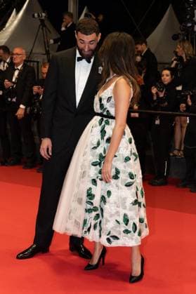 B Karim Benzema et sa compagne Lyna Khoudri lors de la montée des marches du film 13 jours 13 nuits lors du 78ème Festival International du Film de Cannes Karim Benzema and his companion Lyna Khoudri during the walk up the steps for the movie 13 jours 13 nuits during the 78th Cannes International Film Festival On may 23th 2025 Cannes France Jacovides Moreau Bestimage Red carpet for the movie 13 jours 13 nuits during the 78th Cannes International Film Festival at the Palais des Festivals in Cannes, France On may 23th 2025 Cannes France  Copyright: xOLIVIERxBORDEx xBESTIMAGExOLIVIERxBORDEx xBESTIMAGEx