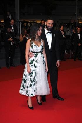 Cannes, 78th Cannes Film Festival 2025, Red Carpet film: 13 Jours 13 Nuits Cannes, 78th Cannes Film Festival 2025, Red Carpet film: 13 Jours 13 Nuits In the photo: Karim Benzema, Lyna Khoudri Cannes France  Copyright: xIPA ABACAx