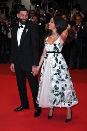 Cannes, 78th Cannes Film Festival 2025, Red Carpet film: 13 Jours 13 Nuits Cannes, 78th Cannes Film Festival 2025, Red Carpet film: 13 Jours 13 Nuits In the photo: Karim Benzema, Lyna Khoudri Cannes France  Copyright: xIPA ABACAx