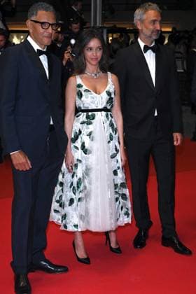 Cannes, 78th Cannes Film Festival 2025, Red Carpet film: 13 Jours 13 Nuits Cannes, 78th Cannes Film Festival 2025, Red Carpet film: 13 Jours 13 Nuits In the photo: Lyna Khoudri Cannes France  Copyright: xIPA ABACAx