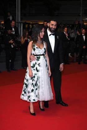 Cannes, France: Cannes, 78th Cannes Film Festival 2025, Red Carpet film: 13 Jours 13 Nuits In the photo: Karim Benzema, Lyna Khoudri Cannes France  - ZUMAp169 20250523_zea_p169_1883 Copyright: xTerenghi Ipax