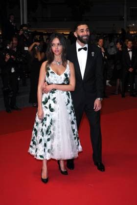 Cannes, France: Cannes, 78th Cannes Film Festival 2025, Red Carpet film: 13 Jours 13 Nuits In the photo: Karim Benzema, Lyna Khoudri Cannes France  - ZUMAp169 20250523_zea_p169_1885 Copyright: xTerenghi Ipax