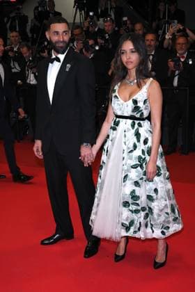 Cannes, France: Cannes, 78th Cannes Film Festival 2025, Red Carpet film: 13 Jours 13 Nuits In the photo: Karim Benzema, Lyna Khoudri Cannes France  - ZUMAp169 20250523_zea_p169_1888 Copyright: xTerenghi Ipax