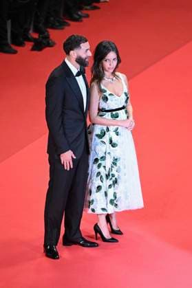 78eme Festival International du Film de Cannes Montée des marches du film 13 jours 13 nuits 78th International Cannes Film Festival Red carpet for 13 jours 13 nuits movie 445044 2025 05 23 France Khoudri, Lyna Benzema, Karim  Copyright: xSergexArnalx xStarfacex STAR_445044_005