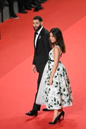 78eme Festival International du Film de Cannes Montée des marches du film 13 jours 13 nuits 78th International Cannes Film Festival Red carpet for 13 jours 13 nuits movie 445044 2025 05 23 France Khoudri, Lyna Benzema, Karim  Copyright: xSergexArnalx xStarfacex STAR_445044_006