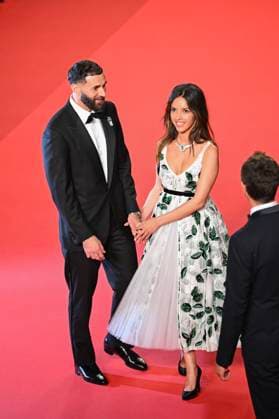 78eme Festival International du Film de Cannes Montée des marches du film 13 jours 13 nuits 78th International Cannes Film Festival Red carpet for 13 jours 13 nuits movie 445044 2025 05 23 France Khoudri, Lyna Benzema, Karim  Copyright: xSergexArnalx xStarfacex STAR_445044_016