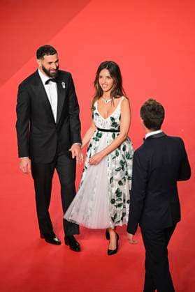 78eme Festival International du Film de Cannes Montée des marches du film 13 jours 13 nuits 78th International Cannes Film Festival Red carpet for 13 jours 13 nuits movie 445044 2025 05 23 France Khoudri, Lyna Benzema, Karim  Copyright: xSergexArnalx xStarfacex STAR_445044_017