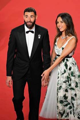 78eme Festival International du Film de Cannes Montée des marches du film 13 jours 13 nuits 78th International Cannes Film Festival Red carpet for 13 jours 13 nuits movie 445044 2025 05 23 France Khoudri, Lyna Benzema, Karim  Copyright: xSergexArnalx xStarfacex STAR_445044_023