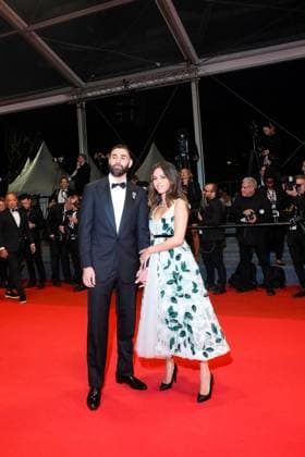 78eme Festival International du Film de Cannes Montée des marches du film 13 jours 13 nuits 78th International Cannes Film Festival Red carpet for 13 jours 13 nuits movie 445045 2025 05 23 Benzema, Karim Khoudri, Lyna  Copyright: xFranckxBoutonnetx xStarfacex STAR_445045_001