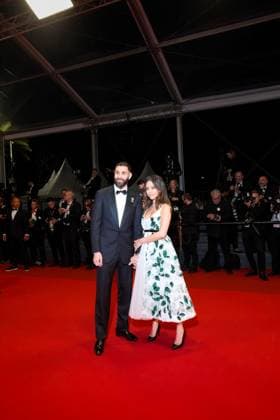 78eme Festival International du Film de Cannes Montée des marches du film 13 jours 13 nuits 78th International Cannes Film Festival Red carpet for 13 jours 13 nuits movie 445045 2025 05 23 Benzema, Karim Khoudri, Lyna  Copyright: xFranckxBoutonnetx xStarfacex STAR_445045_002