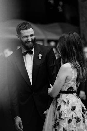78eme Festival International du Film de Cannes Montée des marches du film 13 jours 13 nuits 78th International Cannes Film Festival Red carpet for 13 jours 13 nuits movie 445045 2025 05 23 Benzema, Karim Khoudri, Lyna  Copyright: xFranckxBoutonnetx xStarfacex STAR_445045_008