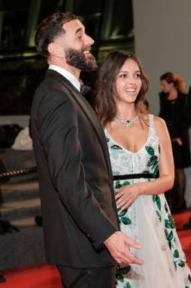 78eme Festival International du Film de Cannes Montée des marches du film 13 jours 13 nuits 78th International Cannes Film Festival Red carpet for 13 jours 13 nuits movie 445045 2025 05 23 Benzema, Karim Khoudri, Lyna  Copyright: xFranckxBoutonnetx xStarfacex STAR_445045_011