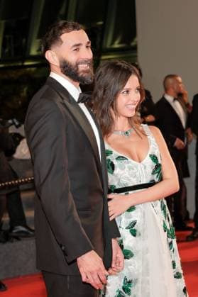 78eme Festival International du Film de Cannes Montée des marches du film 13 jours 13 nuits 78th International Cannes Film Festival Red carpet for 13 jours 13 nuits movie 445045 2025 05 23 Benzema, Karim Khoudri, Lyna  Copyright: xFranckxBoutonnetx xStarfacex STAR_445045_012
