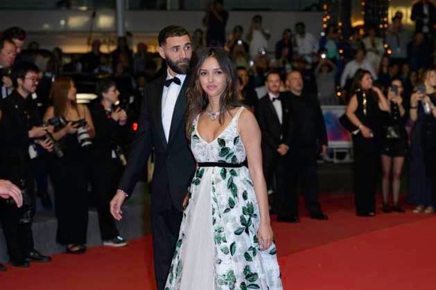 Cannes 13 Jours 13 Nuits Red Carpet NG Karim Benzema and Lyna Khoudri attending the ‘13 Jours 13 Nuits’ Screening and Red Carpet at Palais Des Festivals in Cannes, France on May 23 2025 as part of the 78th Cannes Film Festival. Photo by Nicolas Genin ABACAPRESS.COM Cannes France  Copyright: xGeninxNicolas ABACAx