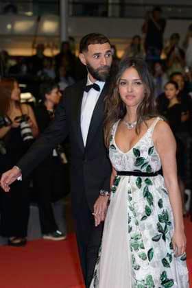 Cannes 13 Jours 13 Nuits Red Carpet NG Karim Benzema and Lyna Khoudri attending the ‘13 Jours 13 Nuits’ Screening and Red Carpet at Palais Des Festivals in Cannes, France on May 23 2025 as part of the 78th Cannes Film Festival. Photo by Nicolas Genin ABACAPRESS.COM Cannes France  Copyright: xGeninxNicolas ABACAx