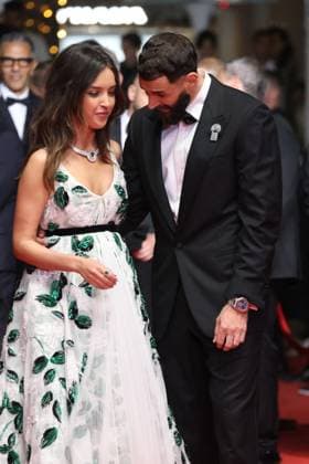 J Karim Benzema et sa compagne Lyna Khoudri lors de la montée des marches du film 13 jours 13 nuits lors du 78ème Festival International du Film de Cannes Karim Benzema and his companion Lyna Khoudri during the walk up the steps for the movie 13 jours 13 nuits during the 78th Cannes International Film Festival On may 23th 2025 Cannes France Jacovides Moreau Bestimage Red carpet for the movie 13 jours 13 nuits during the 78th Cannes International Film Festival at the Palais des Festivals in Cannes, France On may 23th 2025 Cannes France  Copyright: xJACOVIDES-MOREAUx xBESTIMAGExJACOVIDES-MOREAUx xBESTIMAGEx