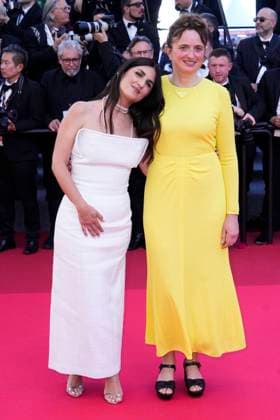 The Mastermind Red Carpet - The 78th Annual Cannes Film Festival Camera d Or Jury President Alice Rohrwacher and Camera d Or Jury Member Geraldine Nakache attends the The Mastermind red carpet at the 78th annual Cannes Film Festival at Palais des Festivals on May 23, 2025 in Cannes, France. Cannes France  Copyright: xDanielexCifalÃ x originalFilename: cifala-notitle250523_np1i8.jpg