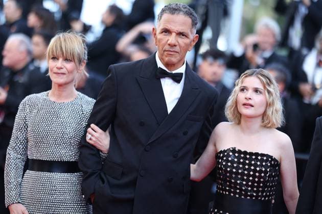 Cannes - The Mastermind Screening JD Marina Fois, Roschdy Zem and Marine Arena attends the The Mastermind red carpet at the 78th annual Cannes Film Festival at Palais des Festivals on May 23, 2025 in Cannes, France. Photo by Jerome Domine ABACAPRESS.COM Cannes France  Copyright: xDominexJerome ABACAx