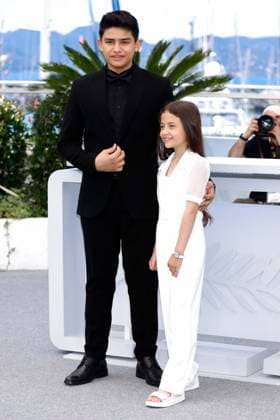 May 23, 2025, Cannes, France: Sinan Mohebi and Arshida Dorostkar pose at the photocall of Woman and Child during the 78th Cannes Film Festival at Palais des Festivals in Cannes, France, on 23 May 2025. Photo: Cannes France - ZUMAm179 20250523_zep_m179_072 Copyright: xAlecxMichaelx