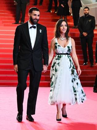 Cannes, France: Cannes, 78th Cannes Film Festival 2025 - Evening 11 - Red Carpet of the Film 13 Jours 13 Nuits . In the photo Karim Benzema, Lyna Khoudri Cannes France  - ZUMAp169 20250523_zea_p169_2188 Copyright: xManuelexMangiarottix