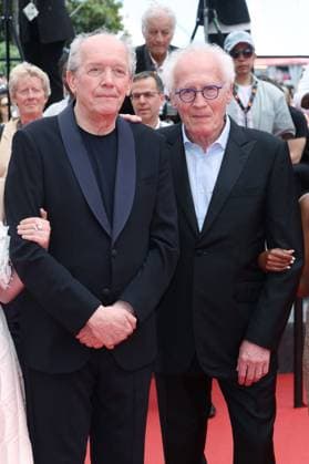 Cannes - Jeunes Meres Screening JD Luc Dardenne and Jean-Pierre Dardenne attend the Jeunes Meres red carpet at the 78th annual Cannes Film Festival at Palais des Festivals on May 23, 2025 in Cannes, France. Photo by Jerome Domine ABACAPRESS.COM Cannes France  Copyright: xDominexJerome ABACAx