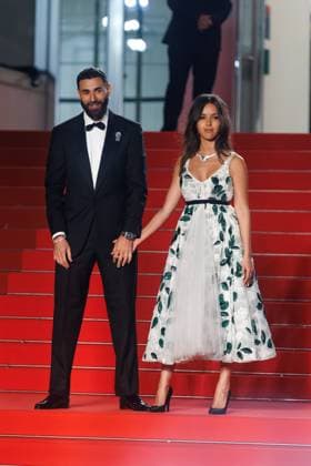 Festival de Cannes Red Carpet Honey DonÂ t Karim Benzema and Lyna Khoudri at the premiere of the film Honey DonÂ t during the 78 Cannes Film Festival at the Palais du Festival hotel on 23 05 2025 Copyright: xEventpressxKochanx