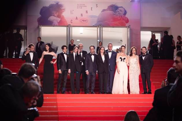 Walk up the steps of Honey Dont at the 78th Cannes International Film Festival Josh Pafchek, Lera Abova, Jacnier, Talia Ryder, Eric Fellner, Ethan Coen, Tricia Cooke, Robert Graf, Margaret Qualley, Aubrey Plaza and Charlie Day Premiere of Honey Dont 78th annual Cannes Film Festival at Palais des Festivals on May 23, 2025 in Cannes, France Olivier Borde Bestimage Cannes France Copyright: xOLIVIERxBORDEx xBESTIMAGExOLIVIERxBORDEx xBESTIMAGEx