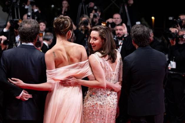 78eme Festival International du Film de Cannes Montée des marches du film Honey dont 78th International Cannes Film Festival Red carpet for Honey dont movie 445055 2025 05 24 Alpes Maritimes Cannes France Plaza, Aubrey  Copyright: xTerencexBaelenx STAR_445055_066