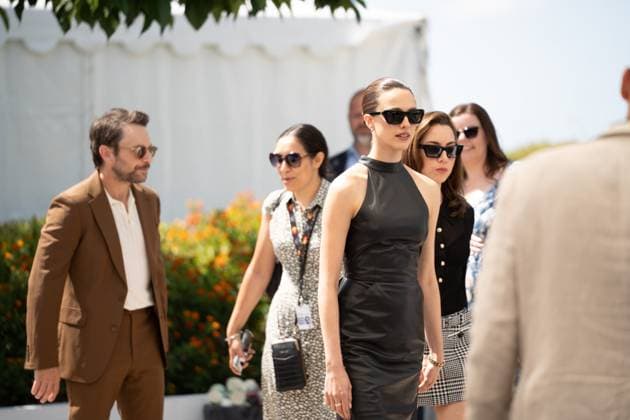 Honey Don t! Red Carpet - The 78th Annual Cannes Film Festival Margaret Qualley poses during the Honey Don t! photocall at the 78th annual Cannes Film Festival at Palais des Festivals in Cannes, France, on May 24, 2025. Cannes France  Copyright: xLucaxCarlinox originalFilename: carlino-notitle250524_npkWV.jpg