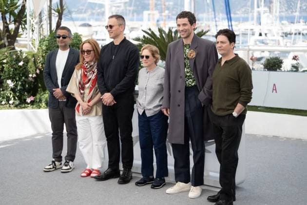 The Mastermind Photocall - The 78th Annual Cannes Film Festival In Cannes, France, on May 24, 2025, Josh O Connor, Kelly Reichardt, and John Magaro pose during The Mastermind photocall at the 78th annual Cannes Film Festival at Palais des Festivals. Cannes France  Copyright: xLucaxCarlinox originalFilename: carlino-notitle250524_npYR4.jpg