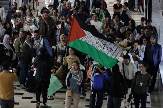 May 24, 2025, Mexico, Cdmx, Mexico: The conflict between the State of Israel and Palestine has escalated recently. This attack on the Gaza Strip continues to cause the deaths of thousands of innocent people. Few people of Palestinian origin manage to escape the genocide and become refugees in other countries. This is the fortunate situation of the Abed family, the first family of 18 Palestinian refugees to arrive in Mexico. Thanks to the refugee status they requested from the Mexican Embassy in Cairo, they were able to obtain this humanitarian benefit. The Mexican Commission for Refugee Assistance (COMAR) decided to grant them refuge, and the National Migration Institute (INM) granted permanent residency and humanitarian visas to the entire - ZUMAp204 20250524_zip_p204_042 Copyright: xJosuexPerezx