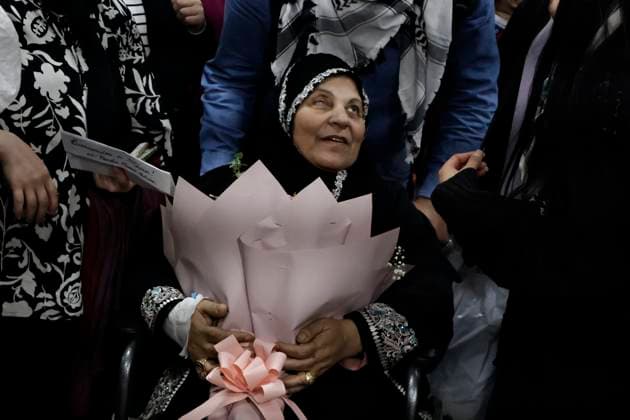 May 24, 2025, Mexico, Cdmx, Mexico: The conflict between the State of Israel and Palestine has escalated recently. This attack on the Gaza Strip continues to cause the deaths of thousands of innocent people. Few people of Palestinian origin manage to escape the genocide and become refugees in other countries. This is the fortunate situation of the Abed family, the first family of 18 Palestinian refugees to arrive in Mexico. Thanks to the refugee status they requested from the Mexican Embassy in Cairo, they were able to obtain this humanitarian benefit. The Mexican Commission for Refugee Assistance (COMAR) decided to grant them refuge, and the National Migration Institute (INM) granted permanent residency and humanitarian visas to the entire - ZUMAp204 20250524_zip_p204_049 Copyright: xJosuexPerezx
