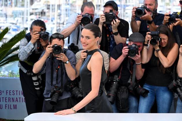 Cannes, 78th Cannes Film Festival 2025, Photocall of the film Honey don t! Cannes, 78th Cannes Film Festival 2025, Photocall of the film Honey don t! In the photo: Margaret Qualley Cannes France  Copyright: xIPA ABACAx