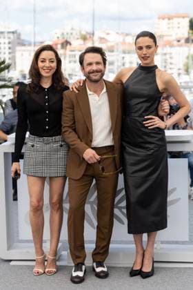 Photocall du film Honey don t lors du 78ème Festival International du Film de Cannes Aubrey Plaza, Ethan Coen et Margaret Qualley Photocall du film Honey Don t lors du 78ème Festival International du Film de Cannes le 24 mai 2025 Jacovides Moreau Bestimage Photocall for the film Honey Don tduring the 78th Cannes International Film Festival on May 24, 2025 Cannes France  Copyright: xJACOVIDES-MOREAUx xBESTIMAGExJACOVIDES-MOREAUx xBESTIMAGEx
