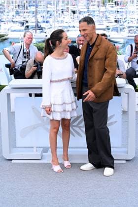 Cannes, 78th Cannes Film Festival 2025, Photocall film: 13 Jours 13 Nuits In the photo: Lyna Khoudri, Roschdy Zem  Copyright: xTerenghi Ipax xipa-agency.netx xPoolxPhotoxEventsx05x IPA_Agency_IPA58167909