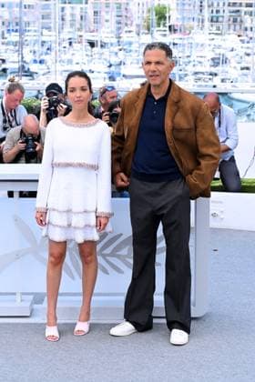 Cannes, 78th Cannes Film Festival 2025, Photocall film: 13 Jours 13 Nuits In the photo: Lyna Khoudri, Roschdy Zem  Copyright: xTerenghi Ipax xipa-agency.netx xPoolxPhotoxEventsx05x IPA_Agency_IPA58167997