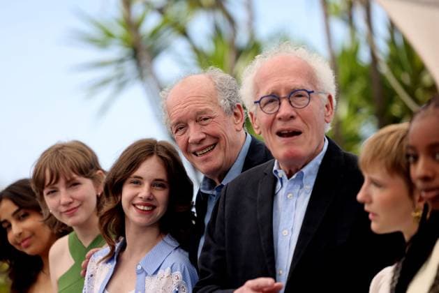 Photocall du film Jeunes mères lors du 78ème Festival International du Film de Cannes Babette Verbeek, Luc Dardenne, Jean Pierre Dardenne, Janaina Halloy Fokan et Lucie Laruelle Photocall du film Jeunes mères lors du 78ème Festival International du Film de Cannes le 24 mai 2025 Jacovides Moreau Bestimage Photocall for the film Jeunes mères during the 78th Cannes International Film Festival on May 24, 2025 Cannes France  Copyright: xJACOVIDES-MOREAUx xBESTIMAGExJACOVIDES-MOREAUx xBESTIMAGEx