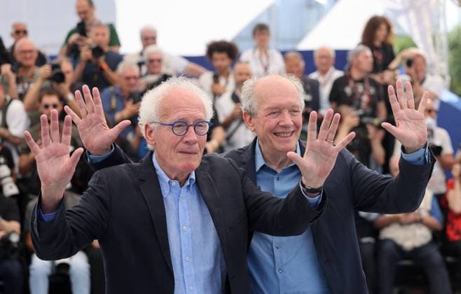 Photocall du film Jeunes mères lors du 78ème Festival International du Film de Cannes Jean Pierre Dardenne et Luc Dardenne Photocall du film Jeunes mères lors du 78ème Festival International du Film de Cannes le 24 mai 2025 Jacovides Moreau Bestimage Photocall for the film Jeunes mères during the 78th Cannes International Film Festival on May 24, 2025 Cannes France  Copyright: xJACOVIDES-MOREAUx xBESTIMAGExJACOVIDES-MOREAUx xBESTIMAGEx