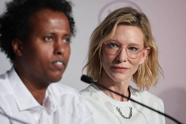 Cannes - The Displacement Film Fund Press Conference Cate Blanchett during the Displacement Film Fund press conference at the 78th annual Cannes Film Festival at Palais des Festivals on May 23, 2025 in Cannes, France. Photo by Jean-Marc Haedrich Pool ABACAPRESS.COM Cannes Provence-Alpes-Cote d Azur France  Copyright: xHaedrichxJean-Marc Pool ABACAPRESS.COMx
