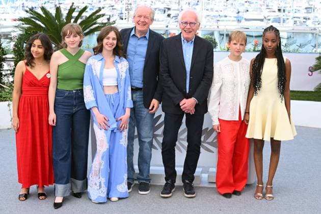 Cannes, 78th Cannes Film Festival 2025, Photocall of the film Honey don t! Cannes, 78th Cannes Film Festival 2025, Photocall of the film Jeunes Mères In the photo: Jean-Pierre Dardenne, Elsa Houben, Lucie Laruelle, Samia Hilmi, Luc Dardenne, Babette Verbeek, Janaïna Halloy Cannes France Copyright: xIPA ABACAx