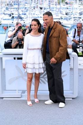 Cannes, 78th Cannes Film Festival 2025, Photocall film: 13 Jours 13 Nuits Cannes, 78th Cannes Film Festival 2025, Photocall film: 13 Jours 13 Nuits In the photo: Lyna Khoudri, Roschdy Zem Cannes France  Copyright: xIPA ABACAx